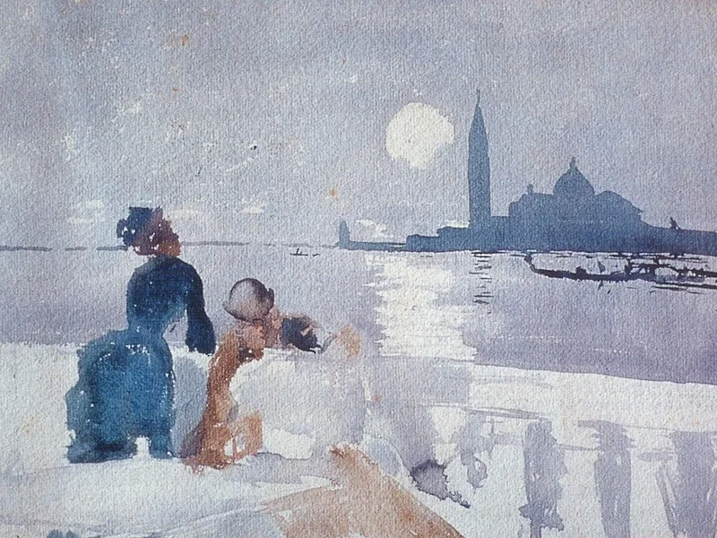 1854-Ralph Wormeley Curtis - San Giorgio al chiaro di luna